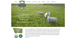 Desktop Screenshot of montanaorganiclamb.com